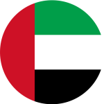 UAE flag in circle - shipping service